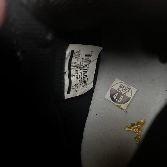 Jordan 1 Retro High NRG Patent Gold Toe Men's sz 4.5 US Nike 861428-007 - Picture 13 of 14